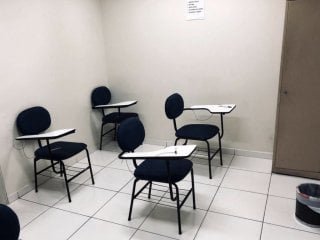 Sala de Teste Psicotécnico da Clínica Comep